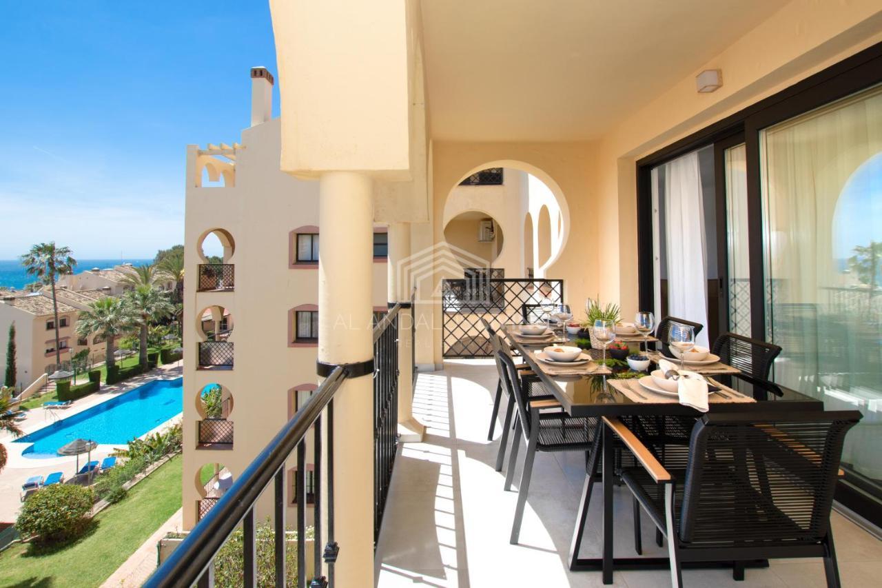 Panoramic Sea Views And Direct Access To The Beach From The Community In Torrenueva Málaga Exterior foto