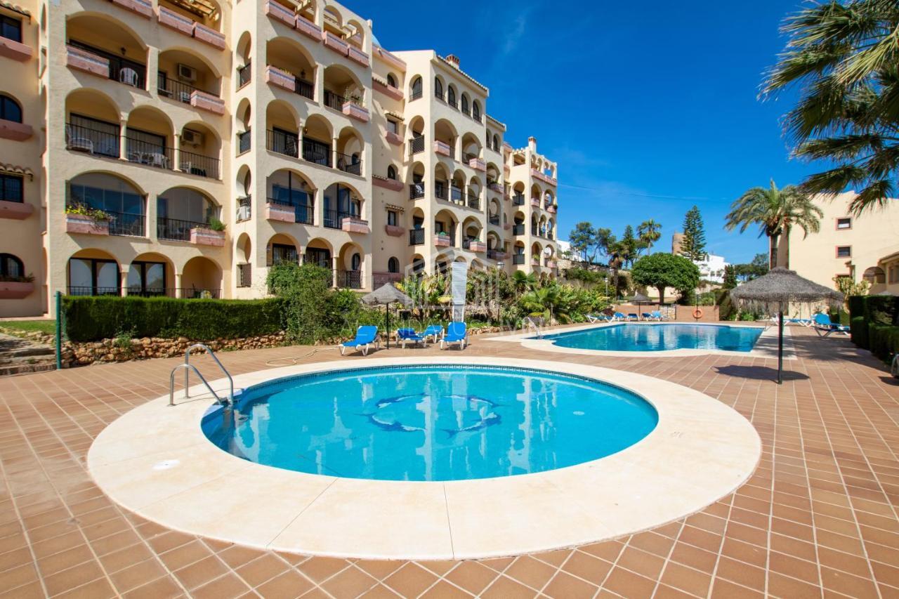 Ferienwohnung Panoramic Sea Views And Direct Access To The Beach From The Community In Torrenueva Málaga Exterior foto